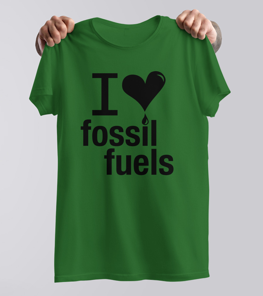 Alex Epstein UFC272 I Love Fossil Fuels Iconic Heart T-Shirt