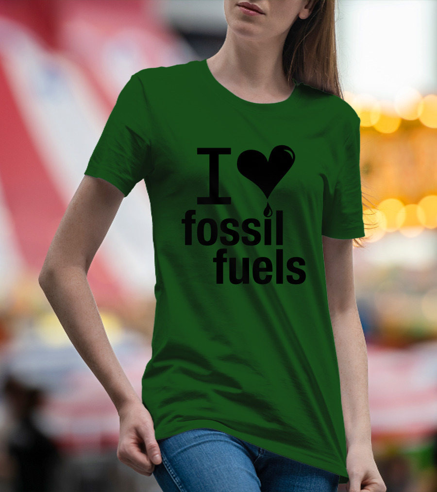 Alex Epstein UFC272 I Love Fossil Fuels Iconic Heart T-Shirt