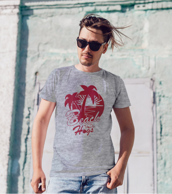 Eric Musselman Beach Hogs Arkansas Razorback Tampa T-Shirt