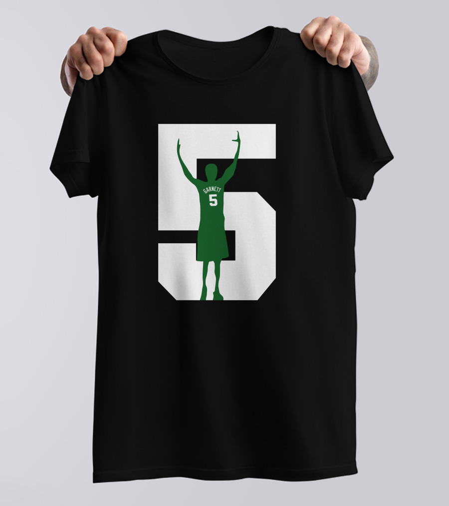Honor Of Kevin Garnett 5 Celtics NBC Sports Boston Kevingarnett5kg T-Shirt