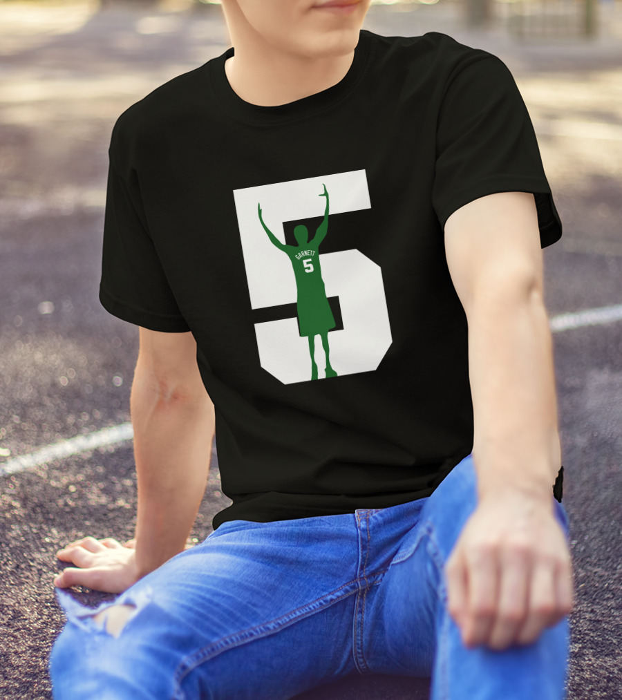 Honor Of Kevin Garnett 5 Celtics NBC Sports Boston Kevingarnett5kg T-Shirt