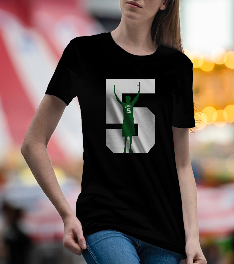 Honor Of Kevin Garnett 5 Celtics NBC Sports Boston Kevingarnett5kg T-Shirt