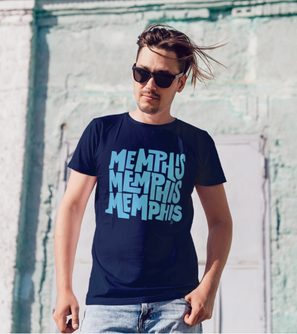 Memphis Memphis Memphis Choose 901 Merch Growl Towel T-Shirt