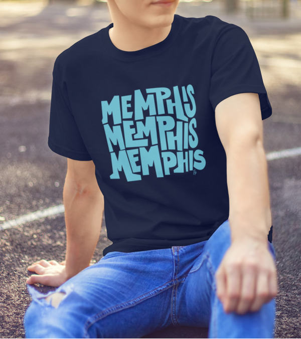 Memphis Memphis Memphis Choose 901 Merch Growl Towel T-Shirt