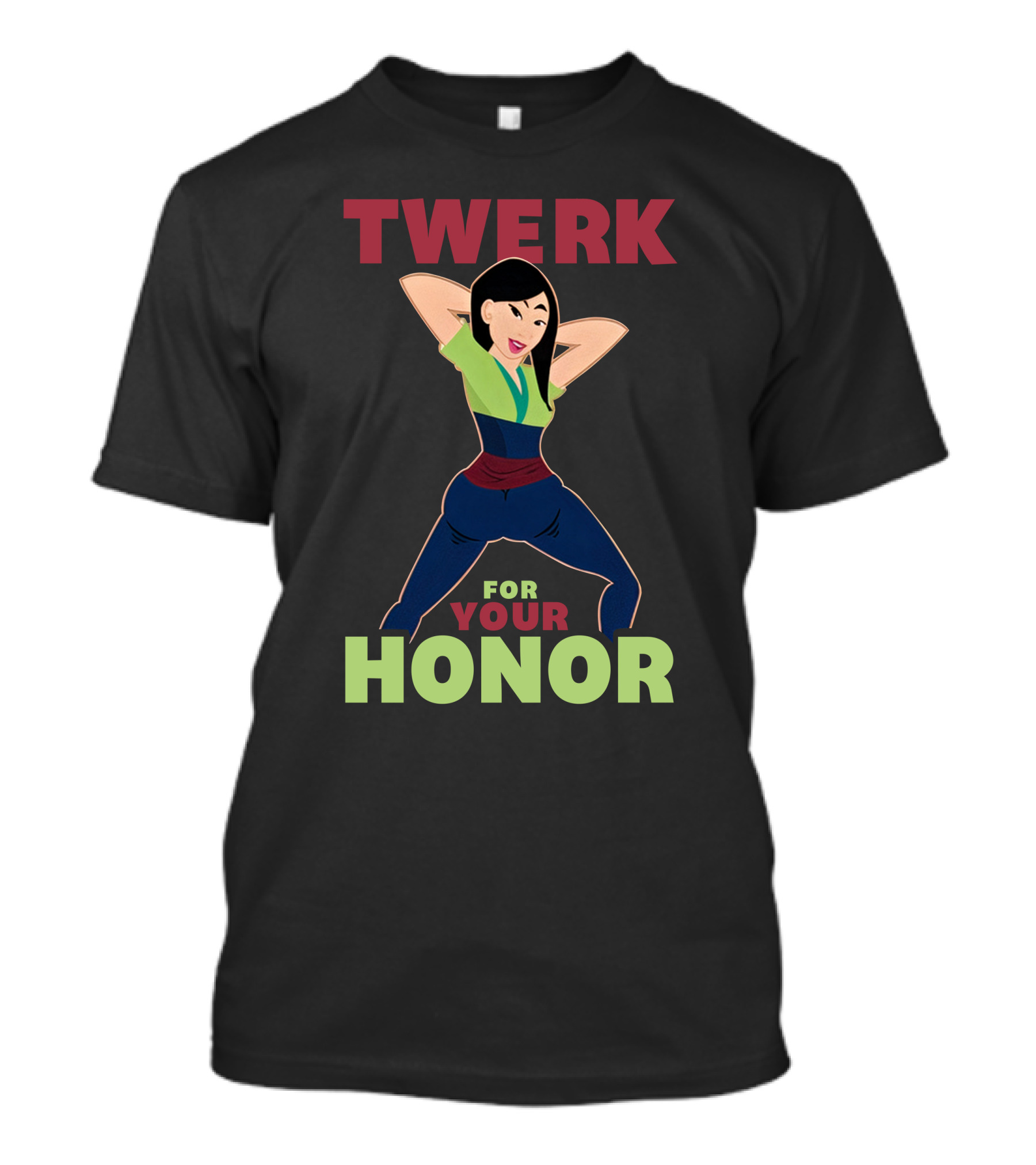 Twerk For Your Honor Lookhuman Merch Libs Of Tik Tok Anime Dance Groove T-Shirt