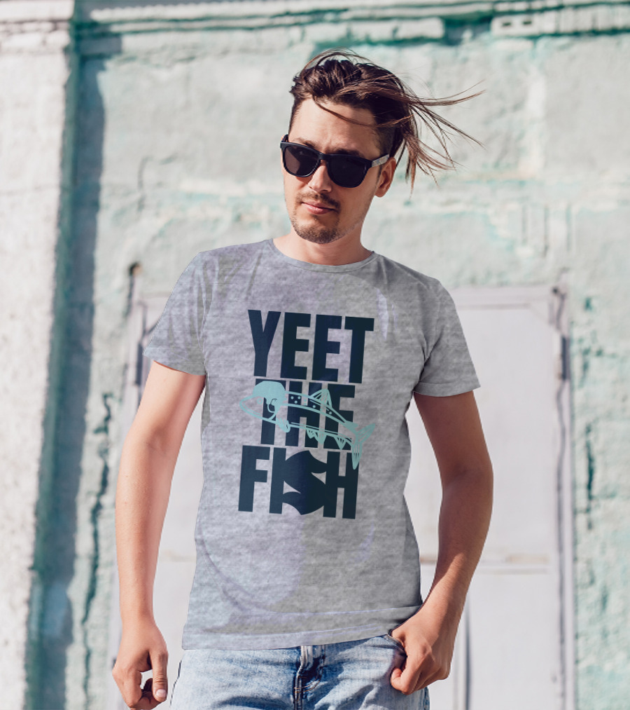 Yeet The Fish Release The Show Merch Seattle's Best Kraken Podcast T-Shirt
