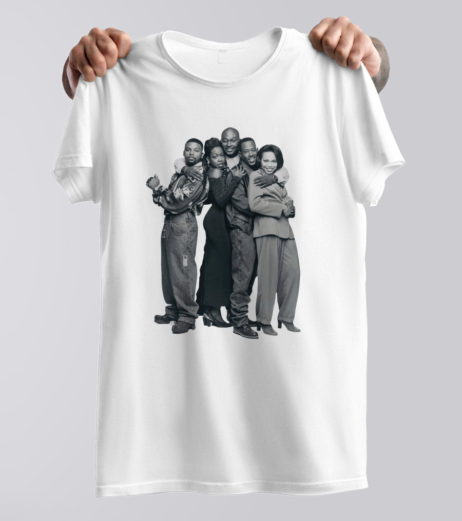 Martin Lawrence The Squad Is Everything Squad Goals Iconic Group Photo T-Shirt