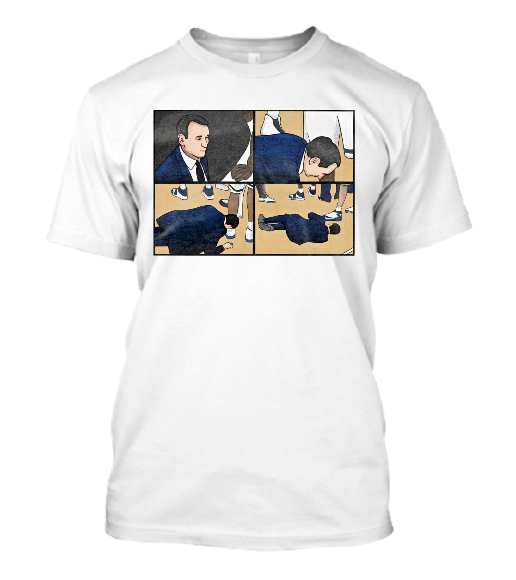 Michael Scott Collapse Comic Pardon My Take T-Shirt
