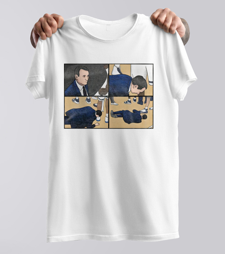 Michael Scott Collapse Comic Pardon My Take T-Shirt