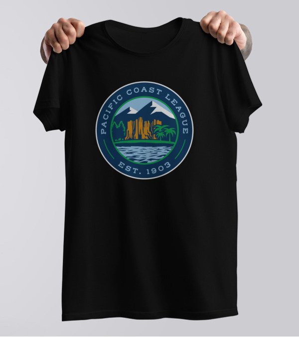 Pacific Coast League Est 1903 Tim Hagerty Minor League Baseball T-Shirt