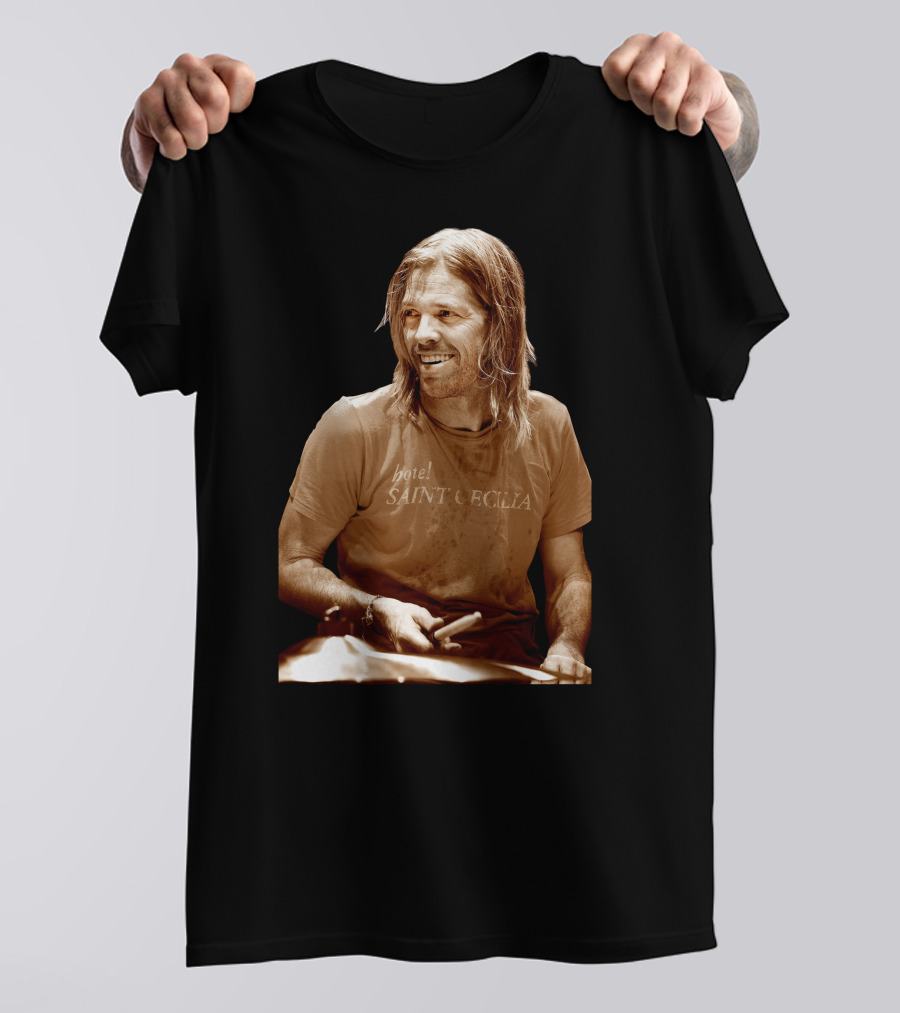 Billie Eilish Foo Fighters Taylor Hawkins Hotel Saint Cecilia Grammys Performance T-Shirt