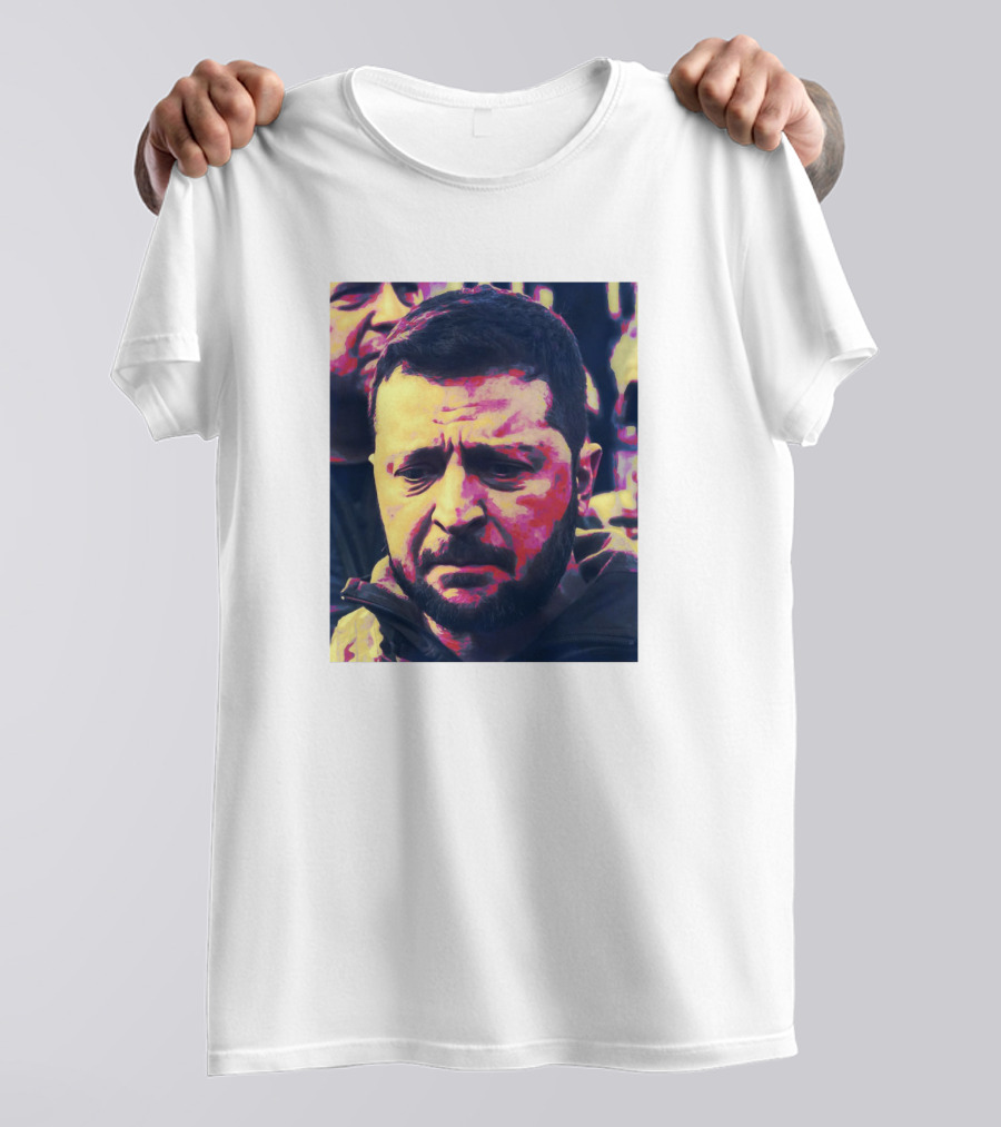 Volodymyr Zelenskyy Visit Bucha Genocide Site T-Shirt