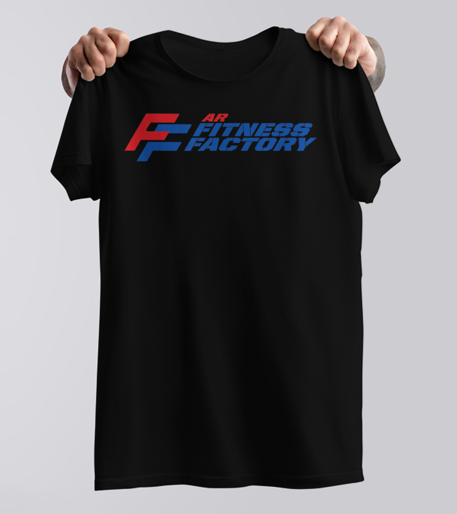 AR Fitness Factory Bold Red And Blue T-Shirt