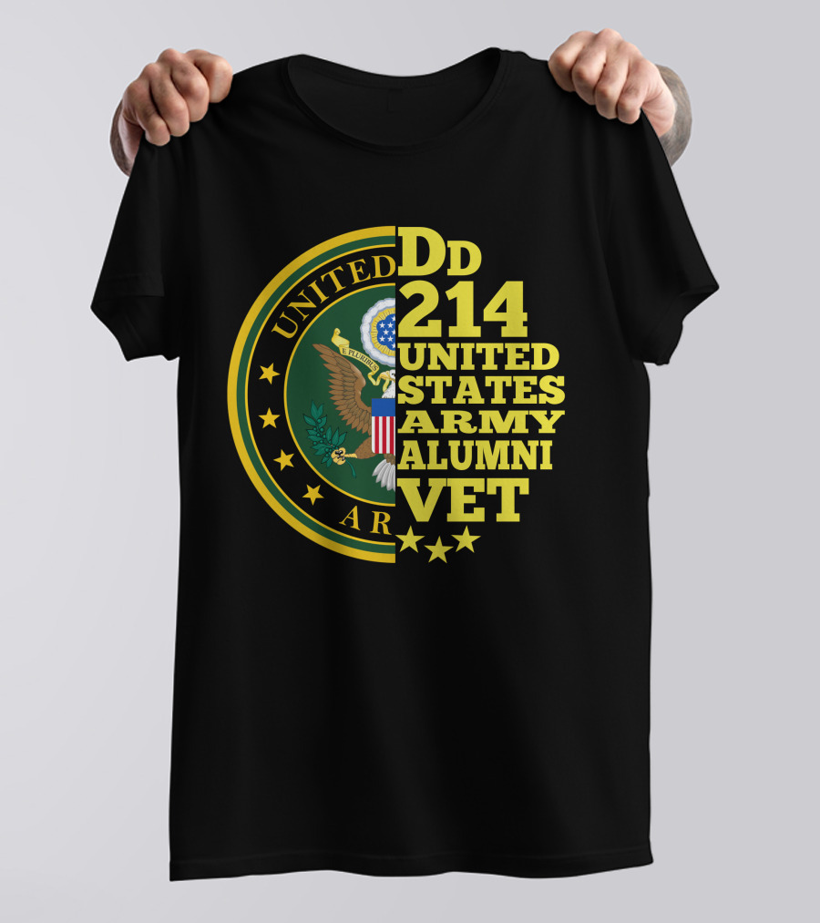 United States Army Alumni Vet Dd 214 T-Shirt