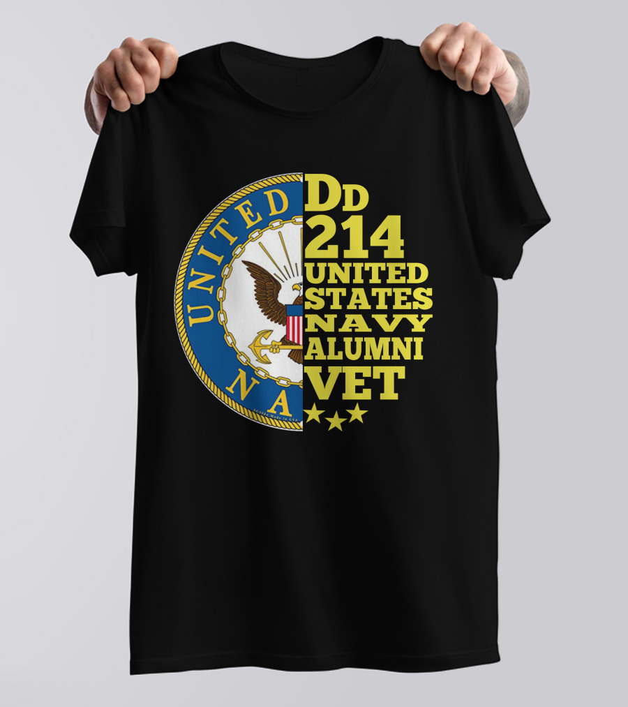 Dd 214 United States Navy Alumni Vet T-Shirt