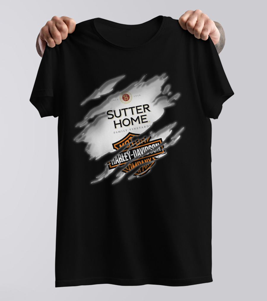 Sutter Home Vineyards Harley Davidson Since 1948 T-Shirt