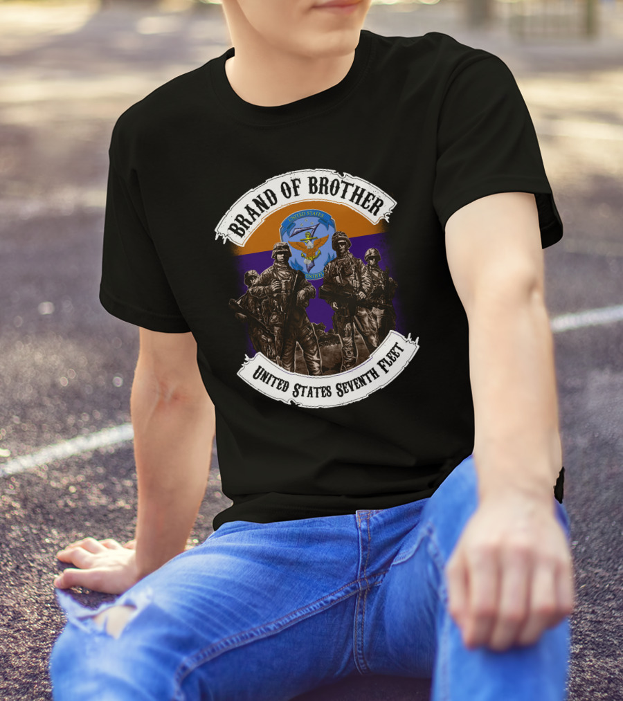 Brand Of Brother United States Seventh Fleet T-Shirt