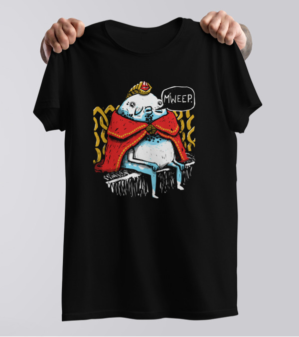 Zelda M'weep King Creature In Red Cape With Gold Trim T-Shirt