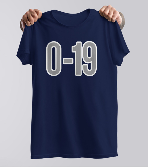 Celebrate Georgetown 0-19 Blue Grey Sports T-Shirt