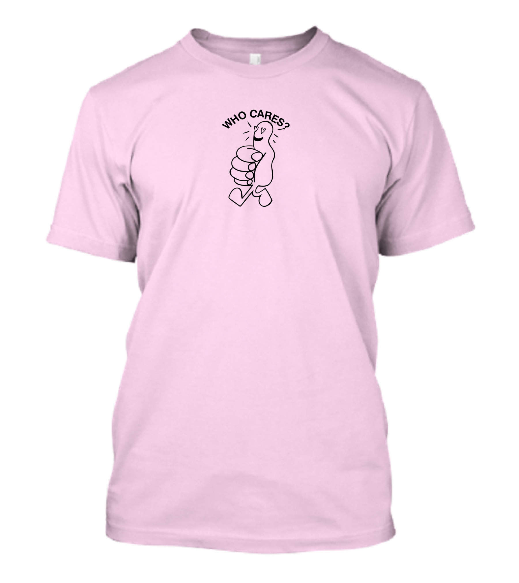 Rex Orange County Merch Heart Eyes Pink Who Cares? T-Shirt