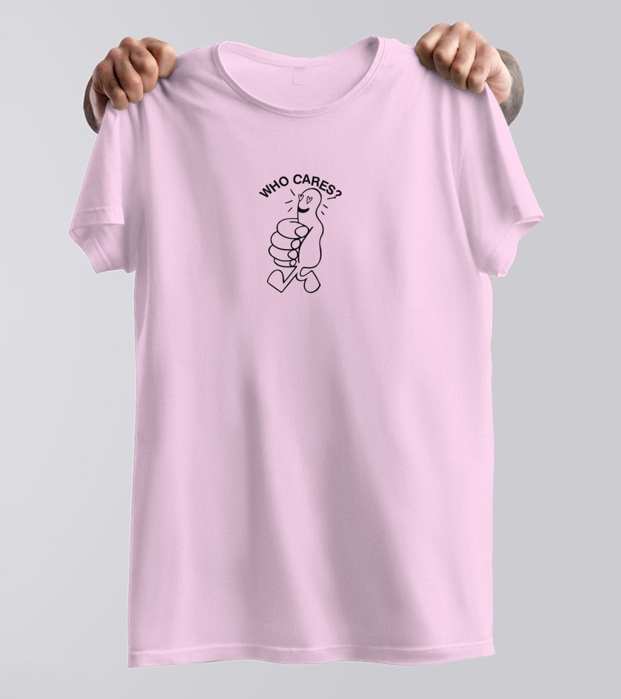 Rex Orange County Merch Heart Eyes Pink Who Cares? T-Shirt