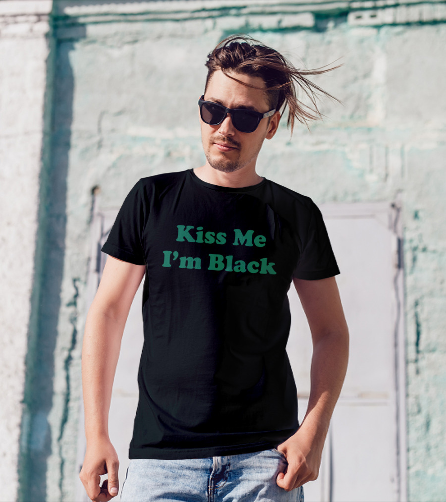 Kiss Me I'm Black Kyante Wilson T-Shirt