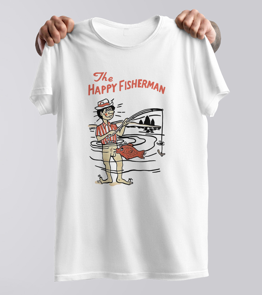 The Happy Fisherman T-Shirt