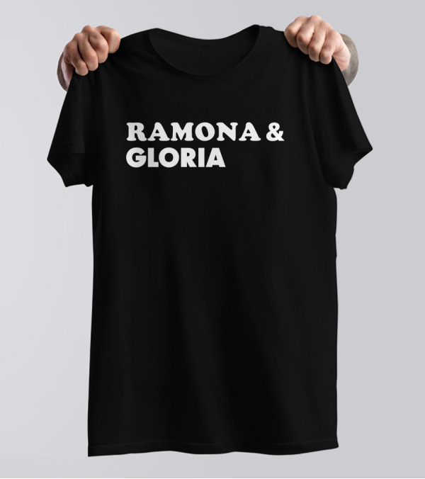 Saturday Night Live Ramona And Gloria Black Text Direct T-Shirt