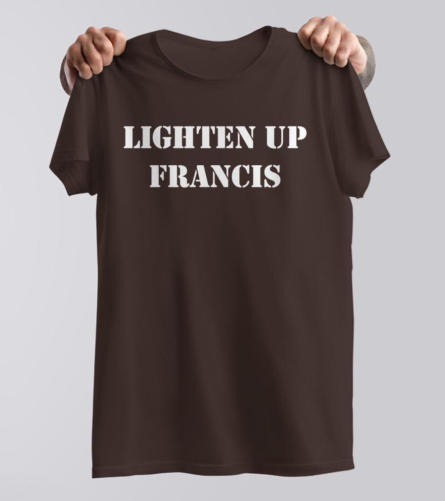 Super 70s Sports Lighten Up Francis Classic Retro Phrase T-Shirt