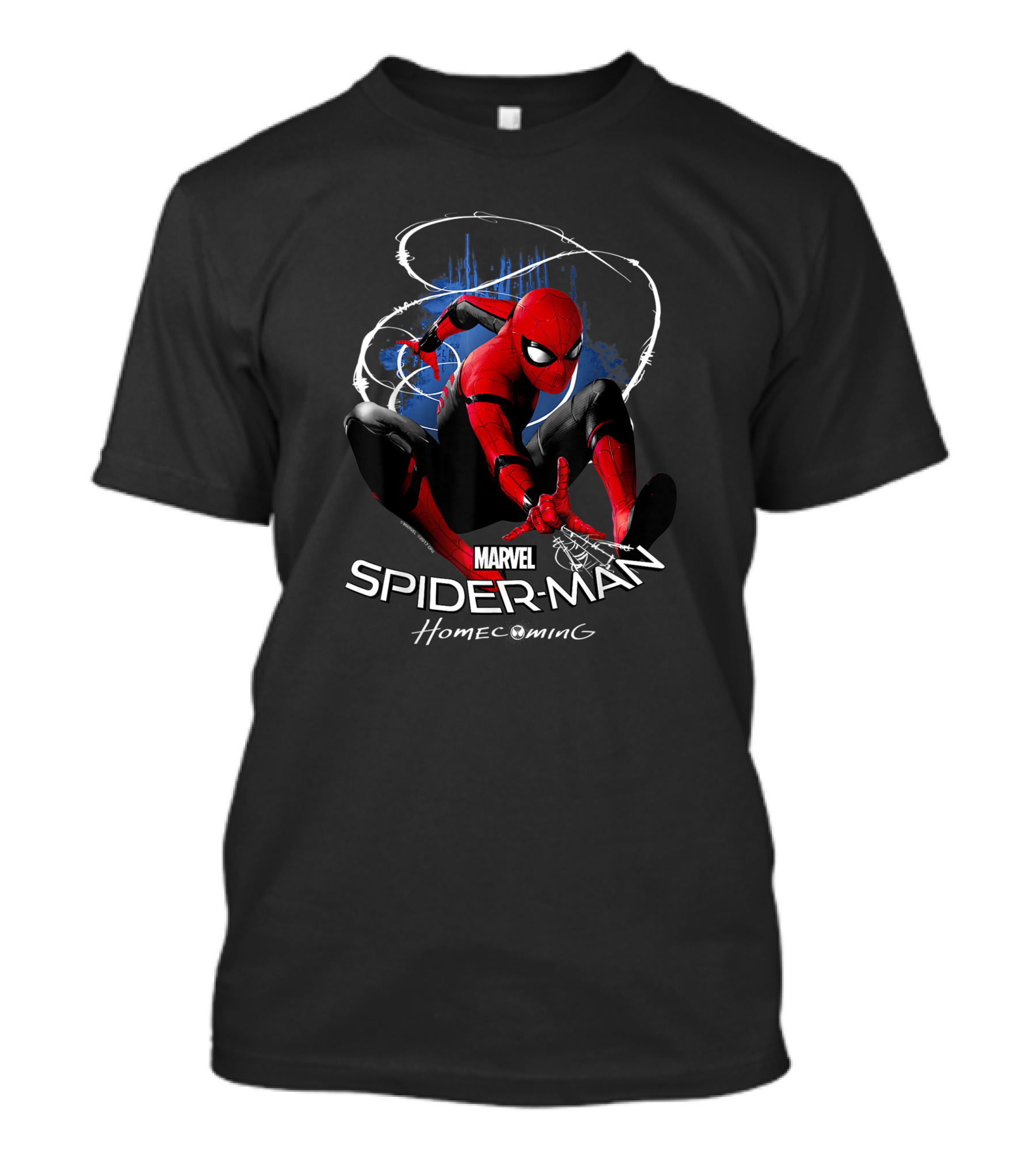 Marvel Spider-Man Homecoming Dynamic Web Swing T-Shirt