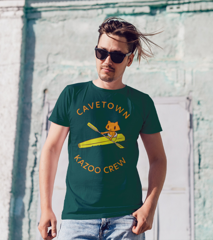 Cavetown Kazoo Crew Cat In Canoe T-Shirt