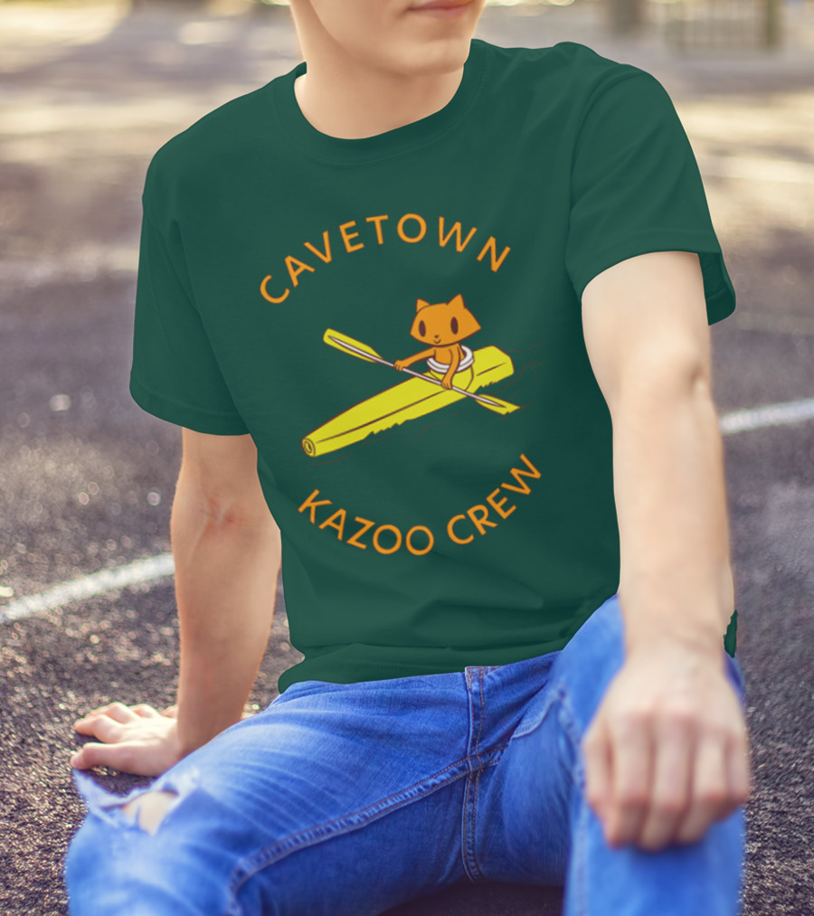 Cavetown Kazoo Crew Cat In Canoe T-Shirt