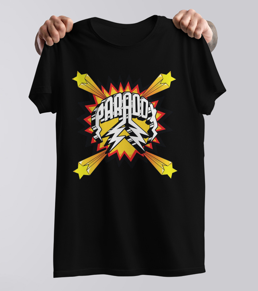 Paradox Starburst Lightning Comic Style Explosion T-Shirt