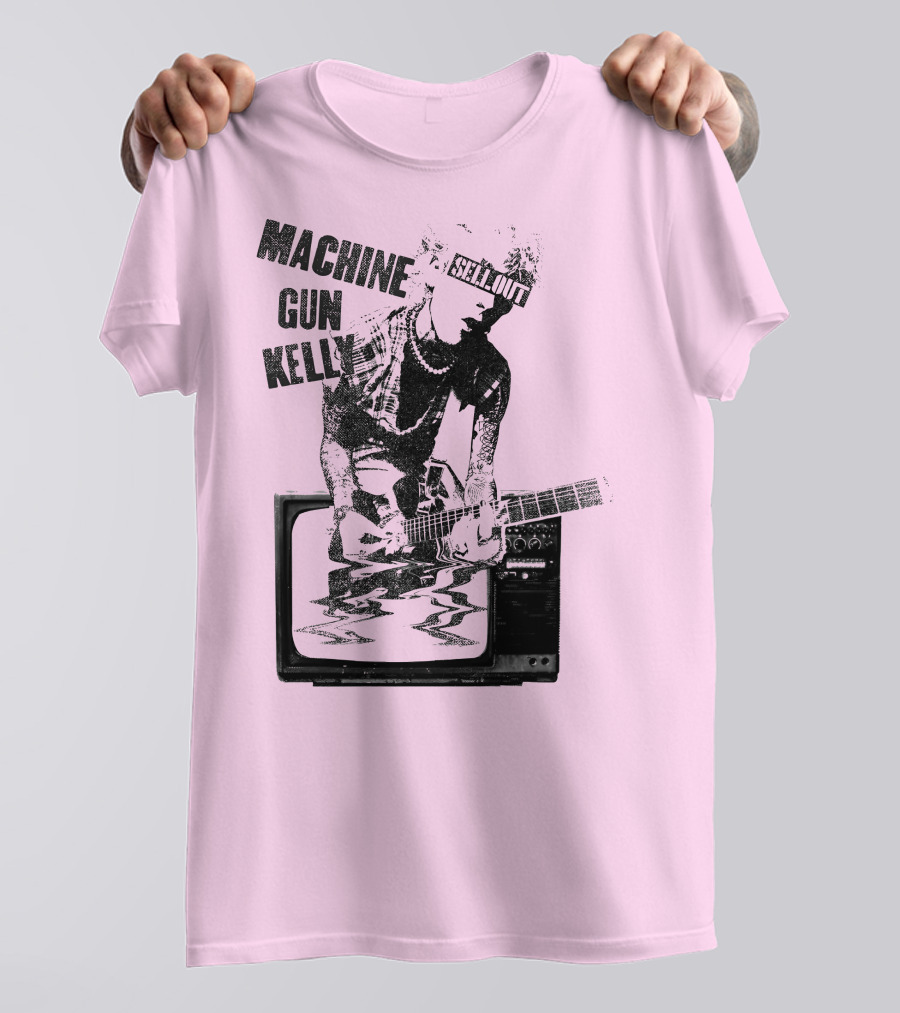 Machine Gun Kelly Sellout TV Guitar T-Shirt