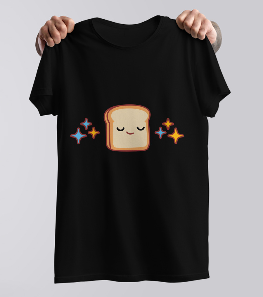 Kyr Speedy Merch Cute Toast With Sparkles T-Shirt
