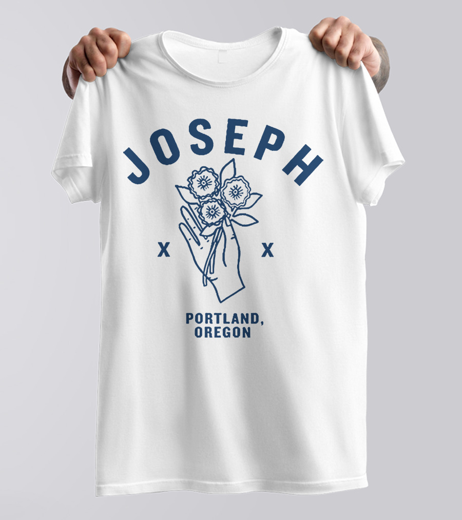 Joseph Portland Oregon Floral Hand T-Shirt