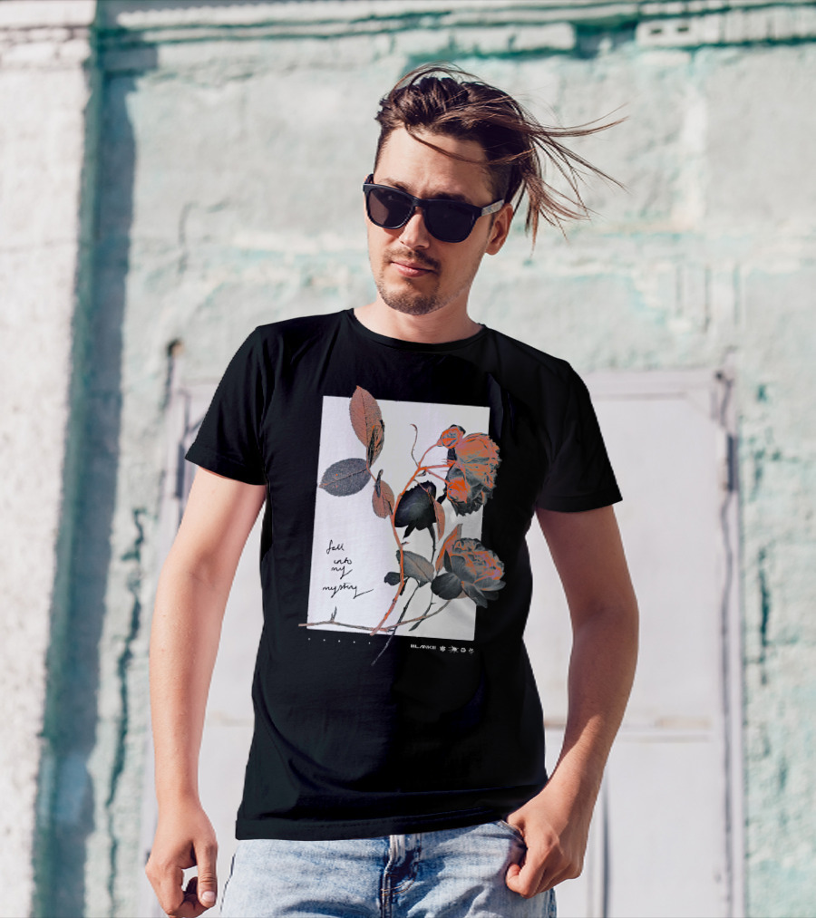 Blanke Fall Into My Mystery Roses T-Shirt