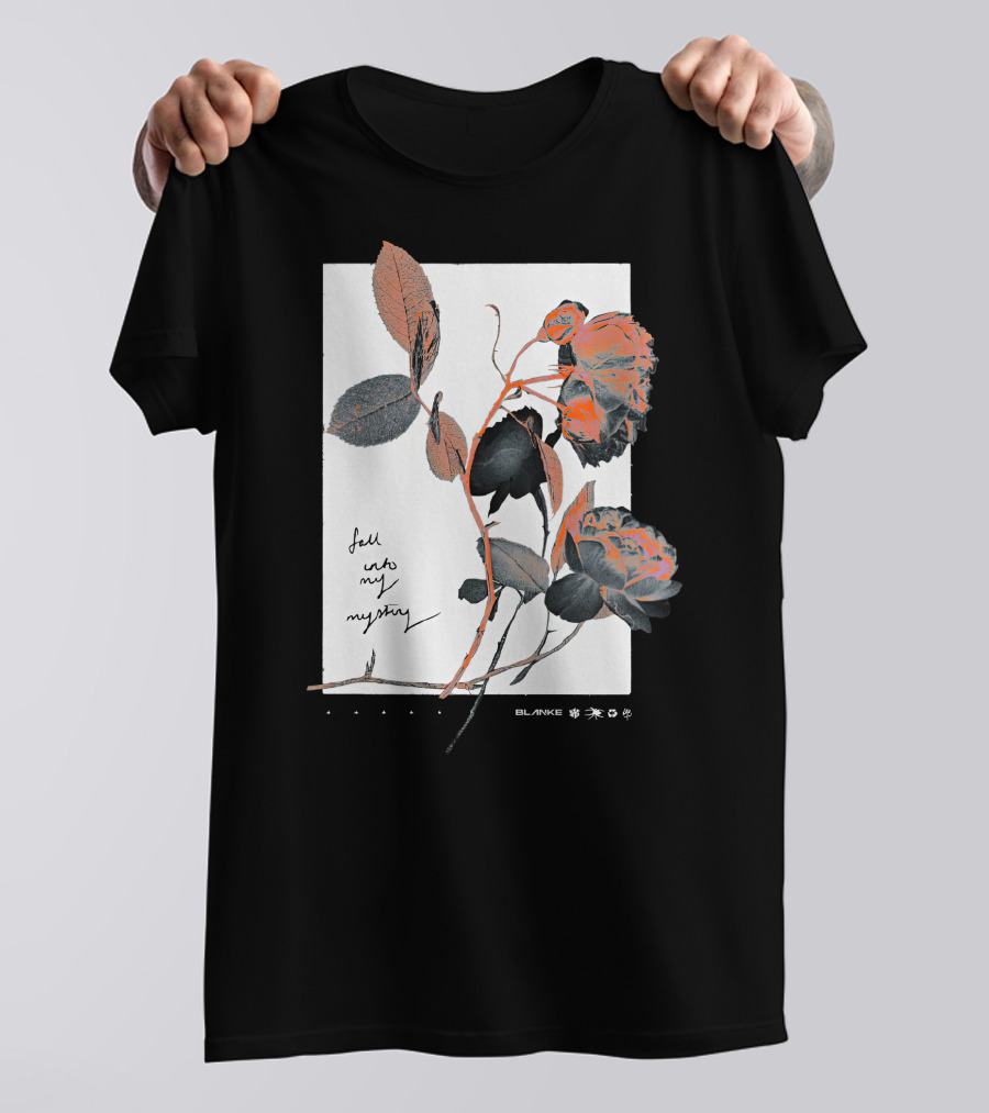 Blanke Fall Into My Mystery Roses T-Shirt