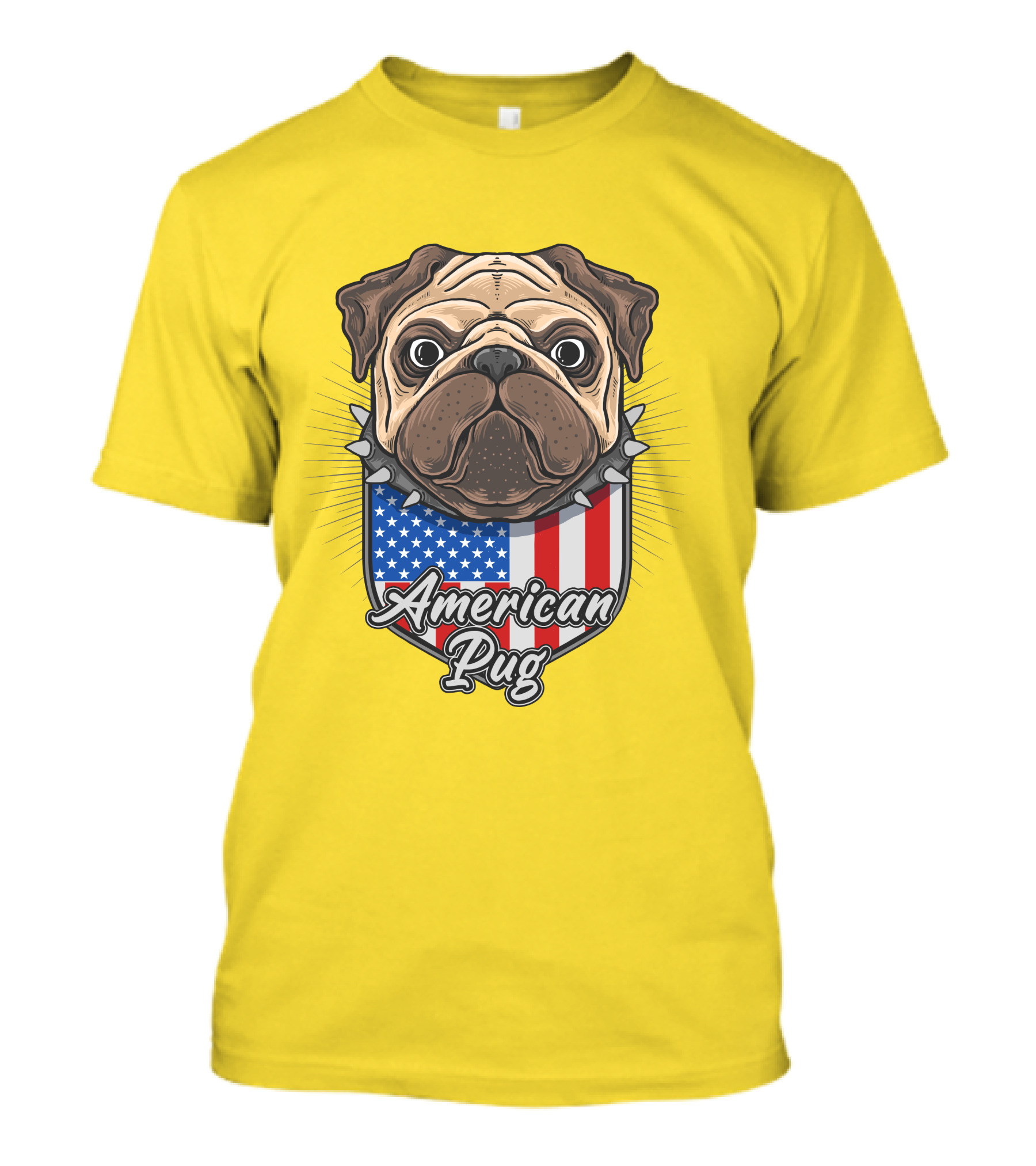 American Pug Bulldog USA T-Shirt