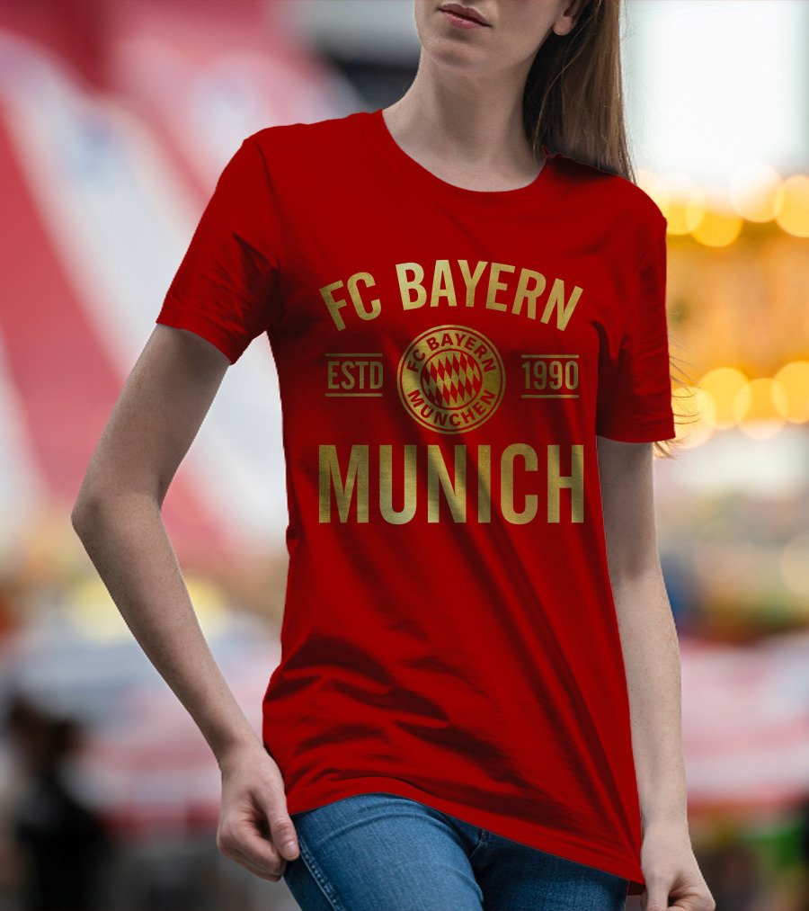 FC Bayern Munich ESTD 1990 T-Shirt