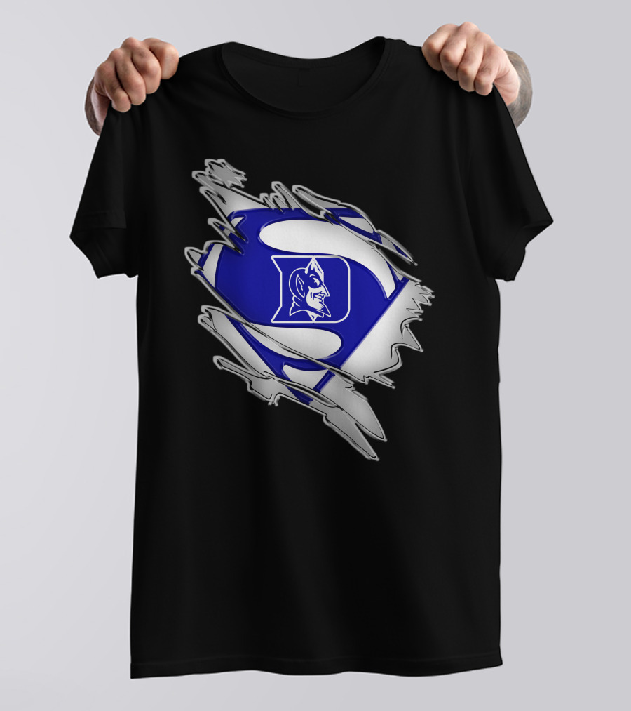 Duke Blue Devils Superman Icon T-Shirt