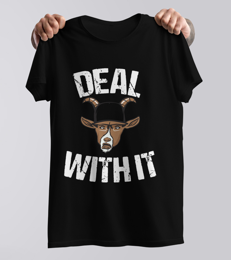 Deal With It Free Joe Kelly Goat T-Shirt