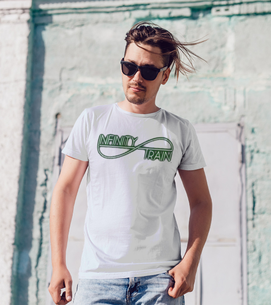 Kyle Mccarley Infinity Train Green Infinity T-Shirt
