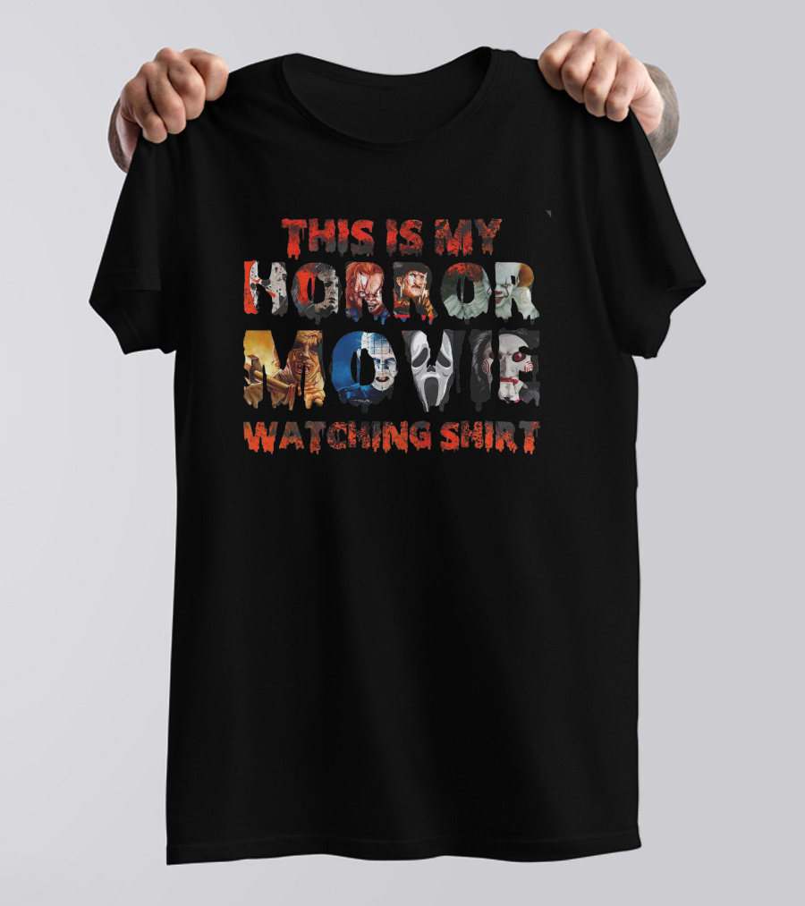 This Is My Horror Movie Watching T-Shirt
