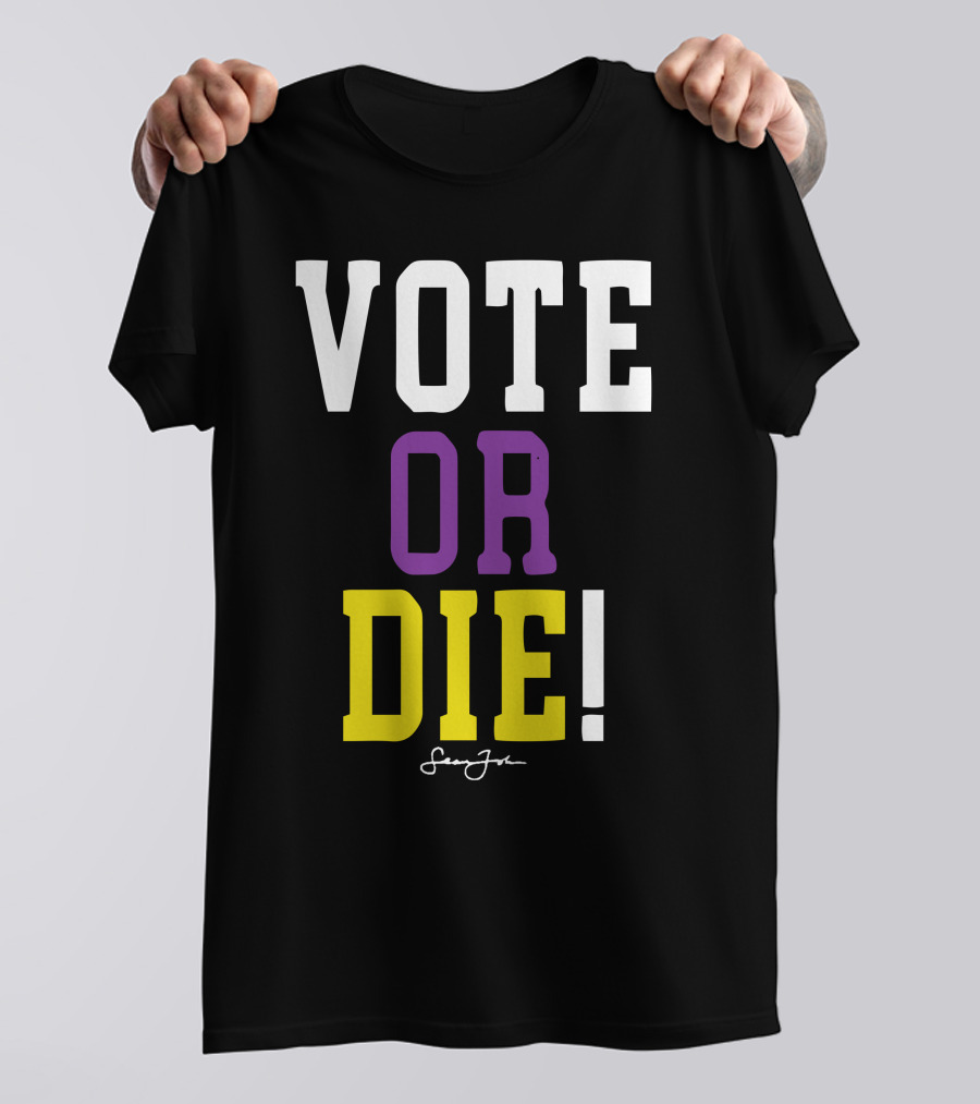 Vote Or Die Lebron James Signature T-Shirt