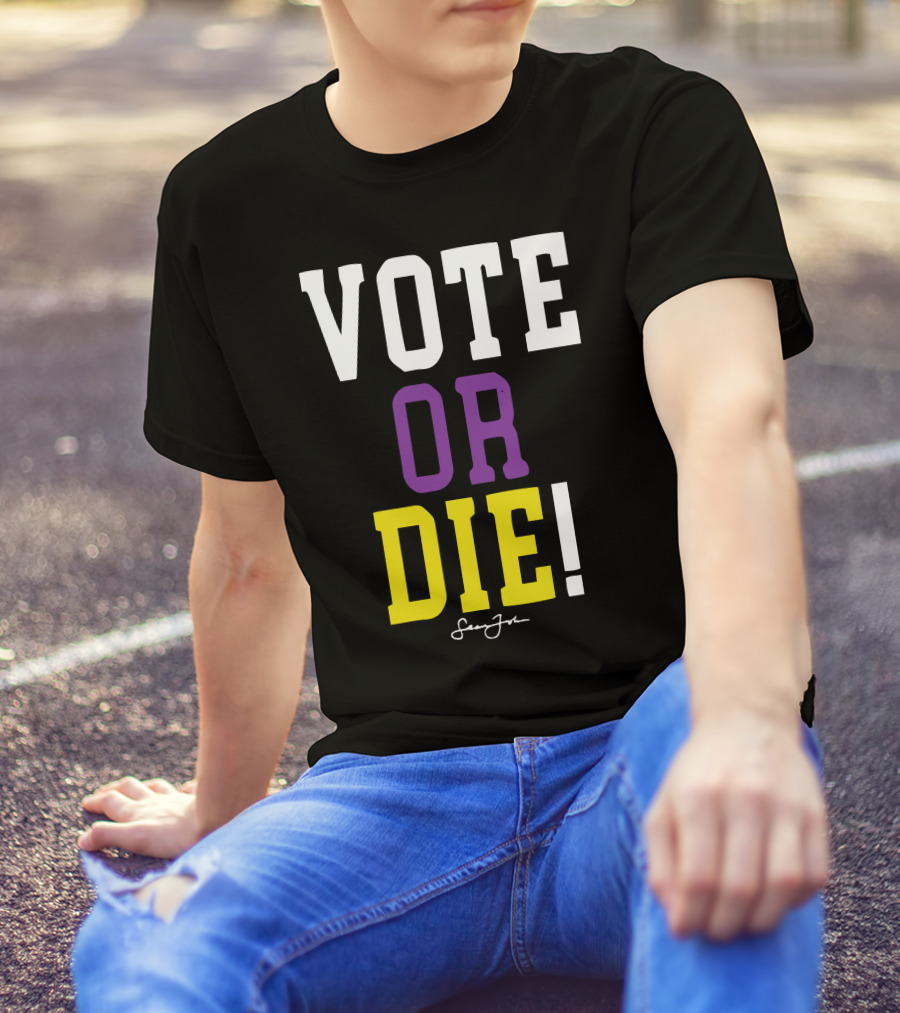 Vote Or Die Lebron James Signature T-Shirt