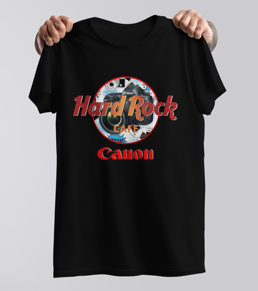 Hard Rock Café Canon Camera T-Shirt