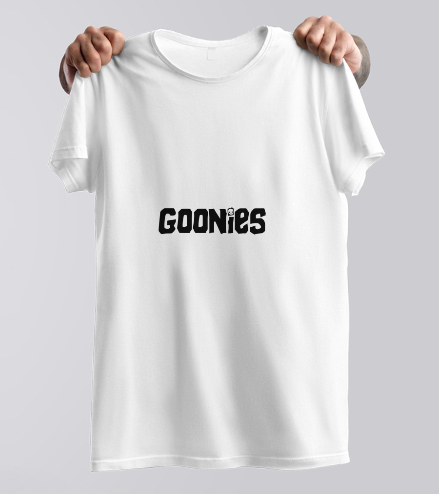 GOONIES Skull Logo Movie Fan Merch T-Shirt