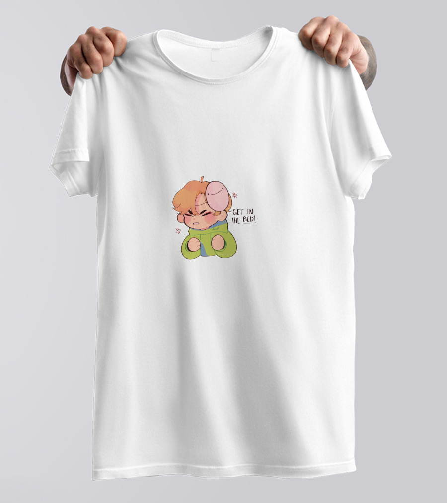 Dreamwastaken Get In The Bed Character T-Shirt