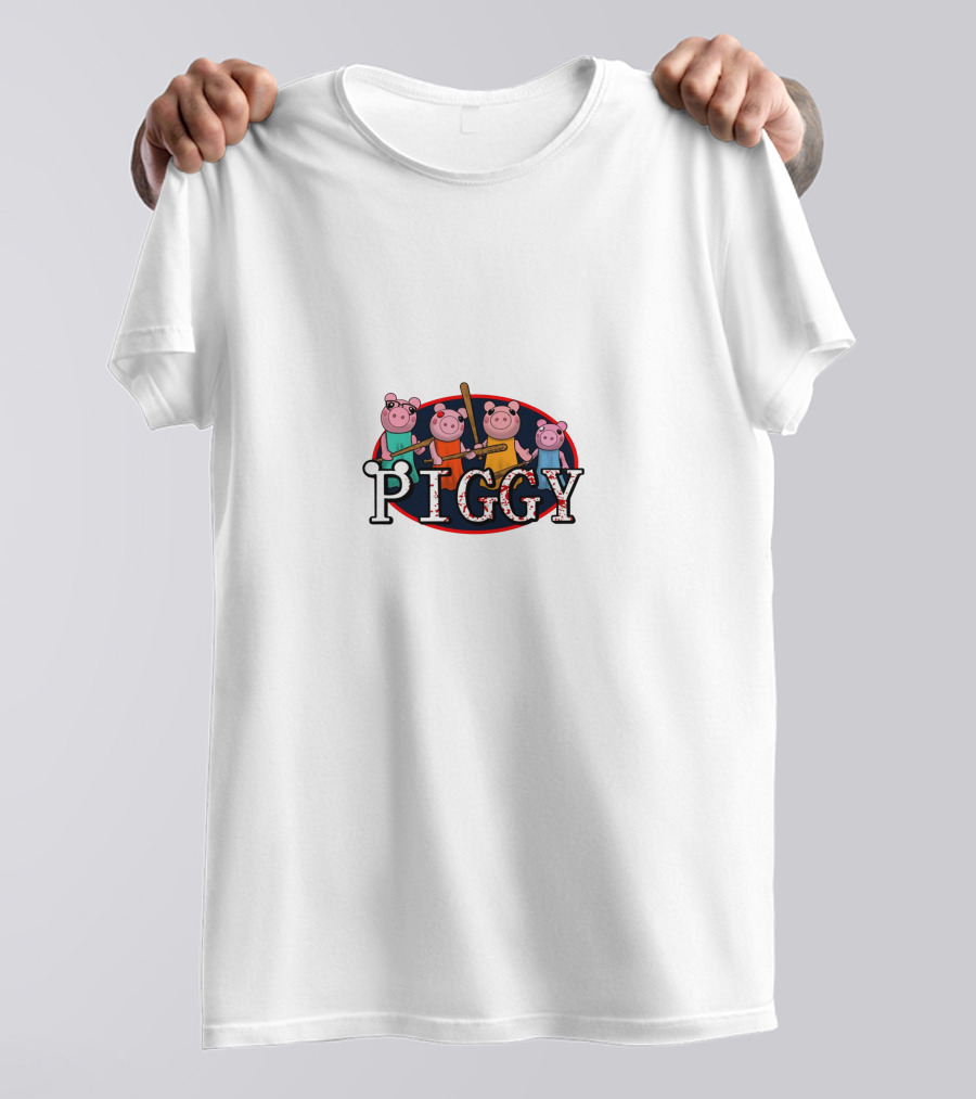Piggy Roblox Game Character Group Inquisitormaster T-Shirt